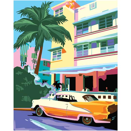Retro Car Paint-by-Numbers Kit by Artist&#x27;s Loft&#xAE;